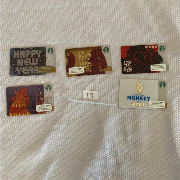 Starbucks | Other | Starbucks Gift Card Chinese New Year Limited | Poshmark